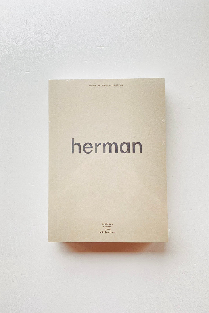 HERMAN DE VRIES PUBLISHER / Herman De Vries - Utrecht