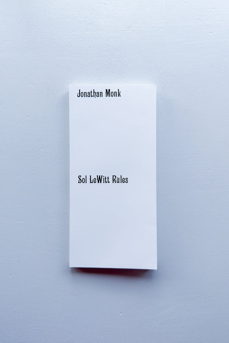 Sol LeWitt Rules / Jonathan Mon - Utrecht