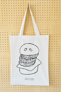 We Sell No.1 Burger BIG BURGER TOTE / Yuri Hasegawa