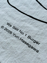 We Sell No.1 Burger BIG BURGER TOTE / Yuri Hasegawa