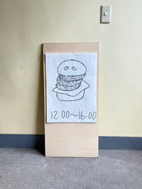 We Sell No.1 Burger BIG BURGER TOTE / Yuri Hasegawa