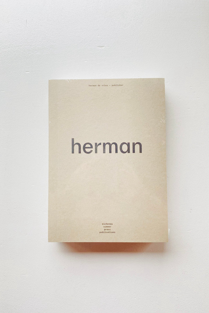 HERMAN DE VRIES PUBLISHER / Herman De Vries - Utrecht