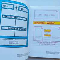 OF & ABOUT POSTERS THE LAWRENCE WEINER POSTER ARCHIVE (1965-2021) / Lawrence Weiner