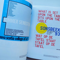 OF & ABOUT POSTERS THE LAWRENCE WEINER POSTER ARCHIVE (1965-2021) / Lawrence Weiner