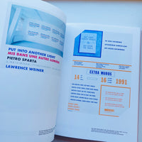 OF & ABOUT POSTERS THE LAWRENCE WEINER POSTER ARCHIVE (1965-2021) / Lawrence Weiner