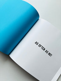 As Often As Not / Lawrence Weiner
