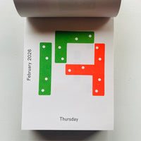 Every day is a new day  (Calendar 2026) / Karel Martens
