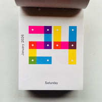 Every day is a new day  (Calendar 2026) / Karel Martens