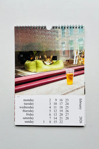 Cats and Dogs in the Window Calendar 2026 / Chantal Rens