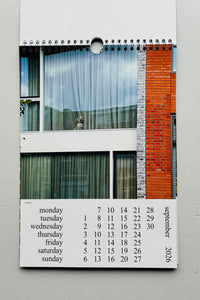 Cats and Dogs in the Window Calendar 2026 / Chantal Rens