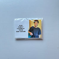 2026 FANCY CALENDAR WITH KEN KAGAMI / Yuri Hasegawa