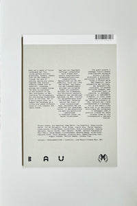 The Taste of Future Landscapes / BAU