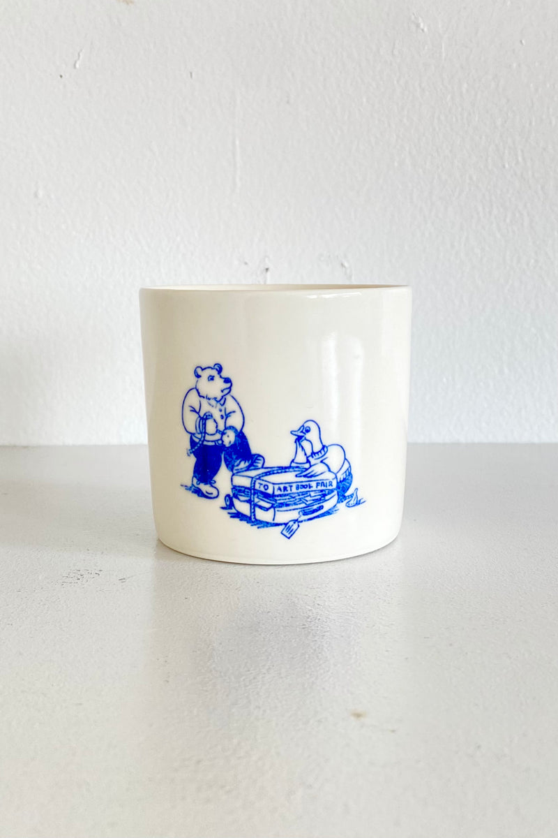 Delight Bookworm Cup : B （Red/ Blue) - Utrecht