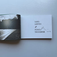 (Signed) DEAD LEAVES 枯れ葉 / 立花文穂 *球体號外付
