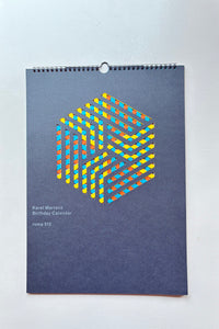 Birthday Calendar / Karel Martens