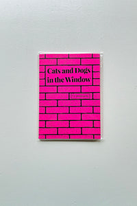 Cats and Dogs in the Window 2（10 POST CARDS SET) / Chantal Rens