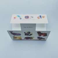 Bench Players Postcard Set / Rop van Mierlo