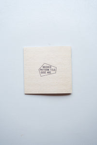 WASHED PATTERN TILE booklet