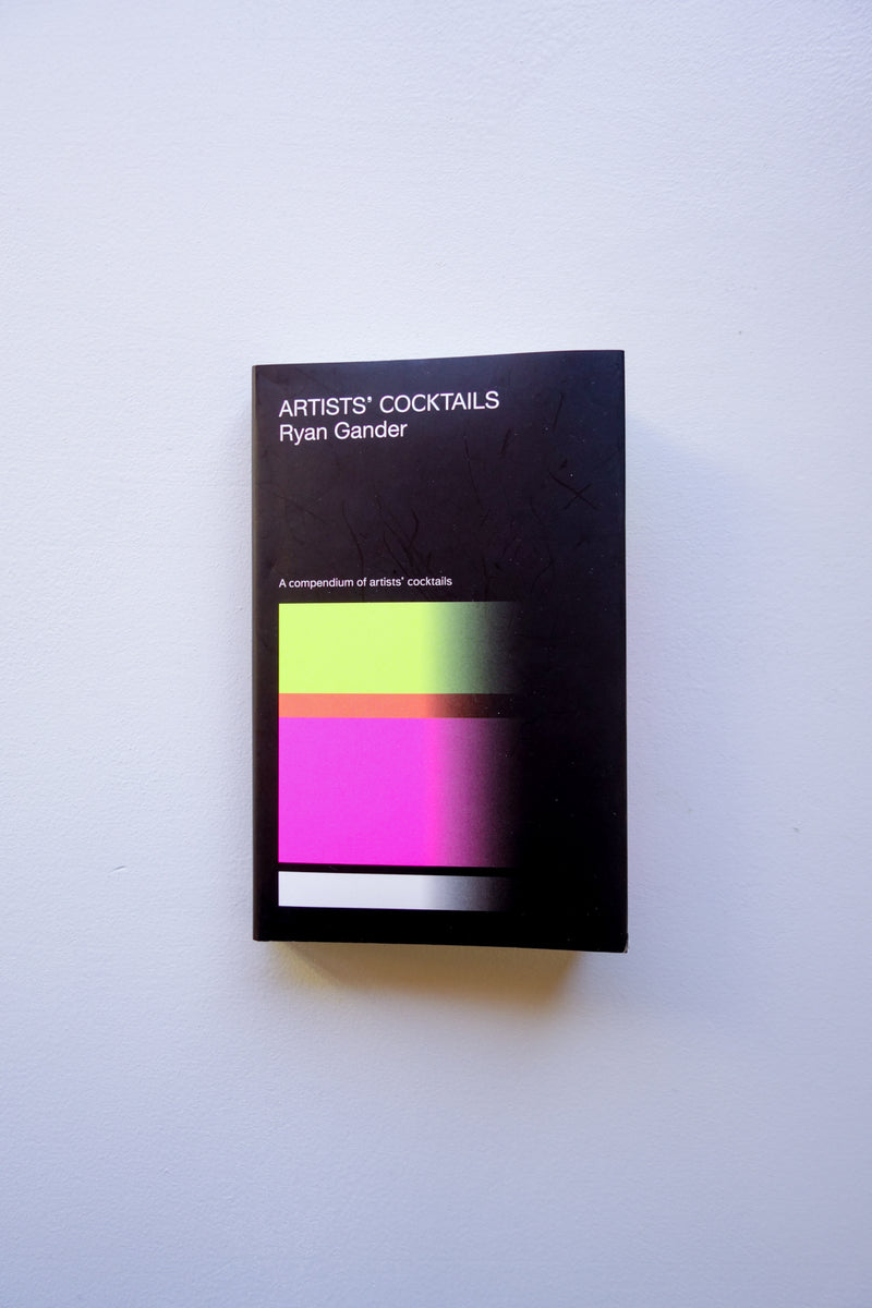 Artists Cocktails (black) / Ryan Gander - Utrecht