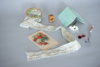 02. 夢の花園セット 白色 / 小林エリカ