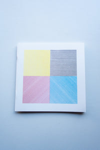 Four Basic Kinds of Lines and Colours / Sol LeWitt