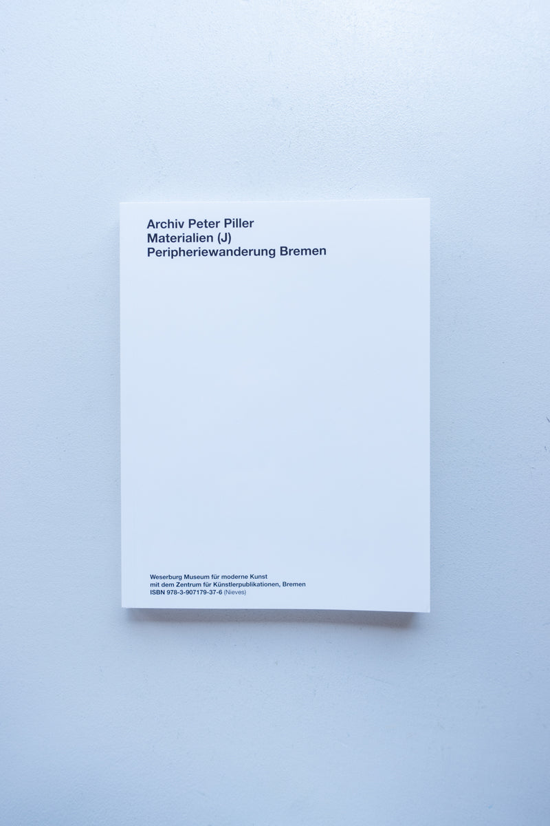 Materialien (J) / Peter Piller - Utrecht